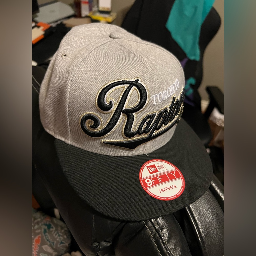 New Era Raptors Grey Cap